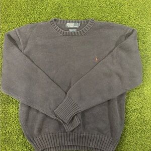 Ralph Lauren Men's Navy Blue Crewneck Sweater